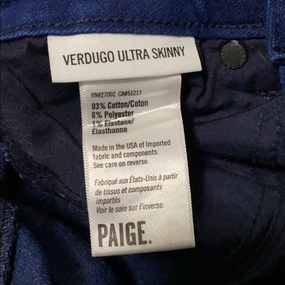 PAIGE Verdugo Ultra Skinny Jeans - Picture 7 of 7